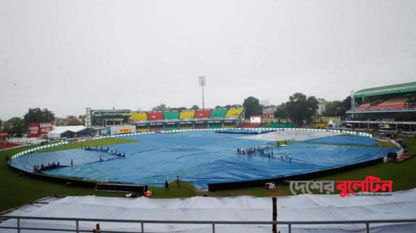 কানপুরে দ্বিতীয় টেস্ট, তৃতীয় দিনও ভেস্তে গেল