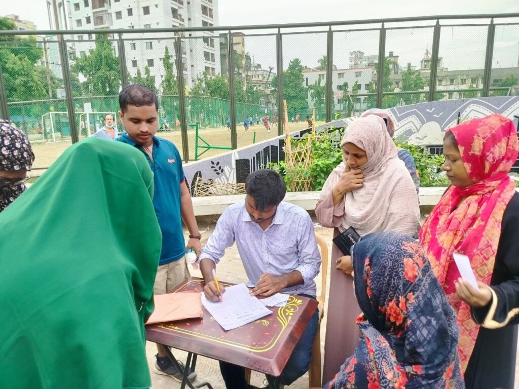 ক্যাম্পের অন্যতম প্রধান আয়োজক আবু সালেহ মূসা, Musa Vai Express এর  Owner & CEO 